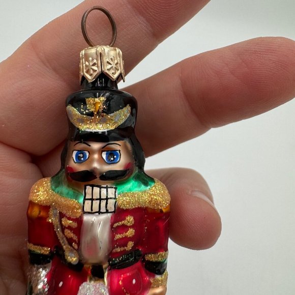 Christopher Radko Nutcracker Lil Gem Christmas Tree Ornament 3.5" Tall - Picture 2 of 11